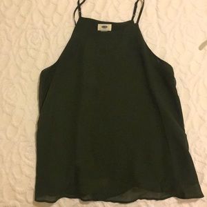 Old navy, olive green tank top